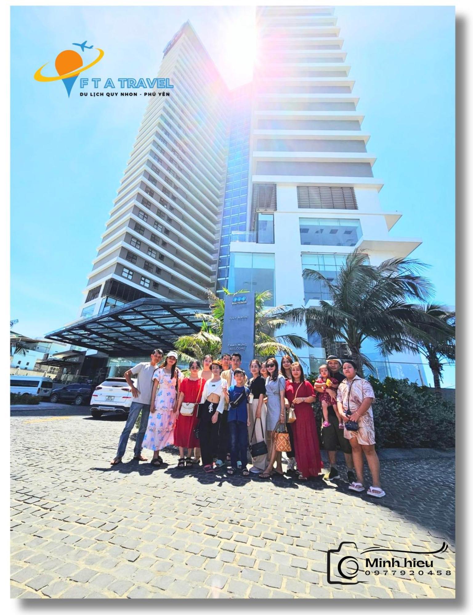Flc Sea View Apartment Куїнон Екстер'єр фото